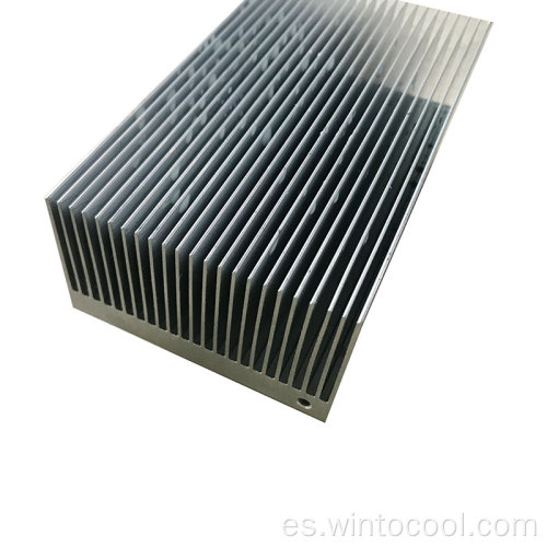 Disipador de calor de extrusión de aluminio para el sistema de enfriamiento de TEC